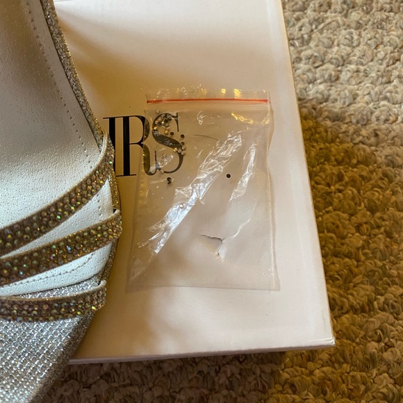 Silver Glitter Heels - Picture 5 of 8